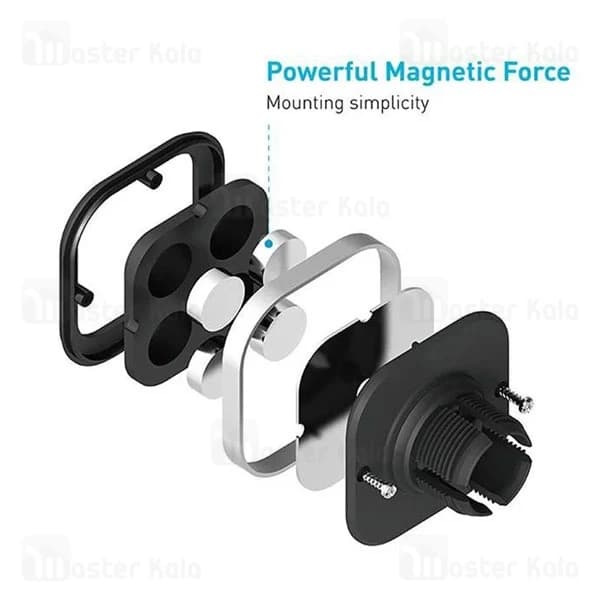 هولدر چندکاره بیوا Biva BH-26 Magnets Car Holder مگنتی — تصویر ۳