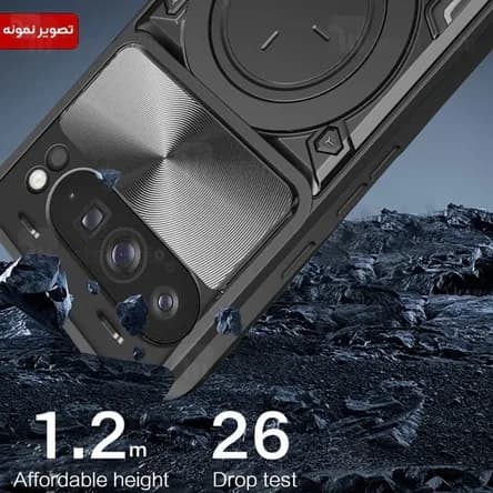 قاب ضد ضربه مگنتی گوگل Google Pixel 9 / 9 Pro Magnetic Support Case دارای محافظ دوربین — تصویر ۶