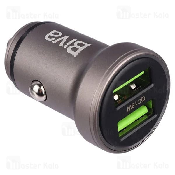 شارژر فندکی بیوا Biva CC-34 USB QC3.0 Car Charger توان 18 وات — تصویر ۳