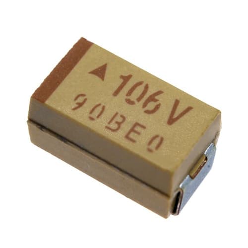 خازن تانتالیوم 10uF 35v 10% Size C