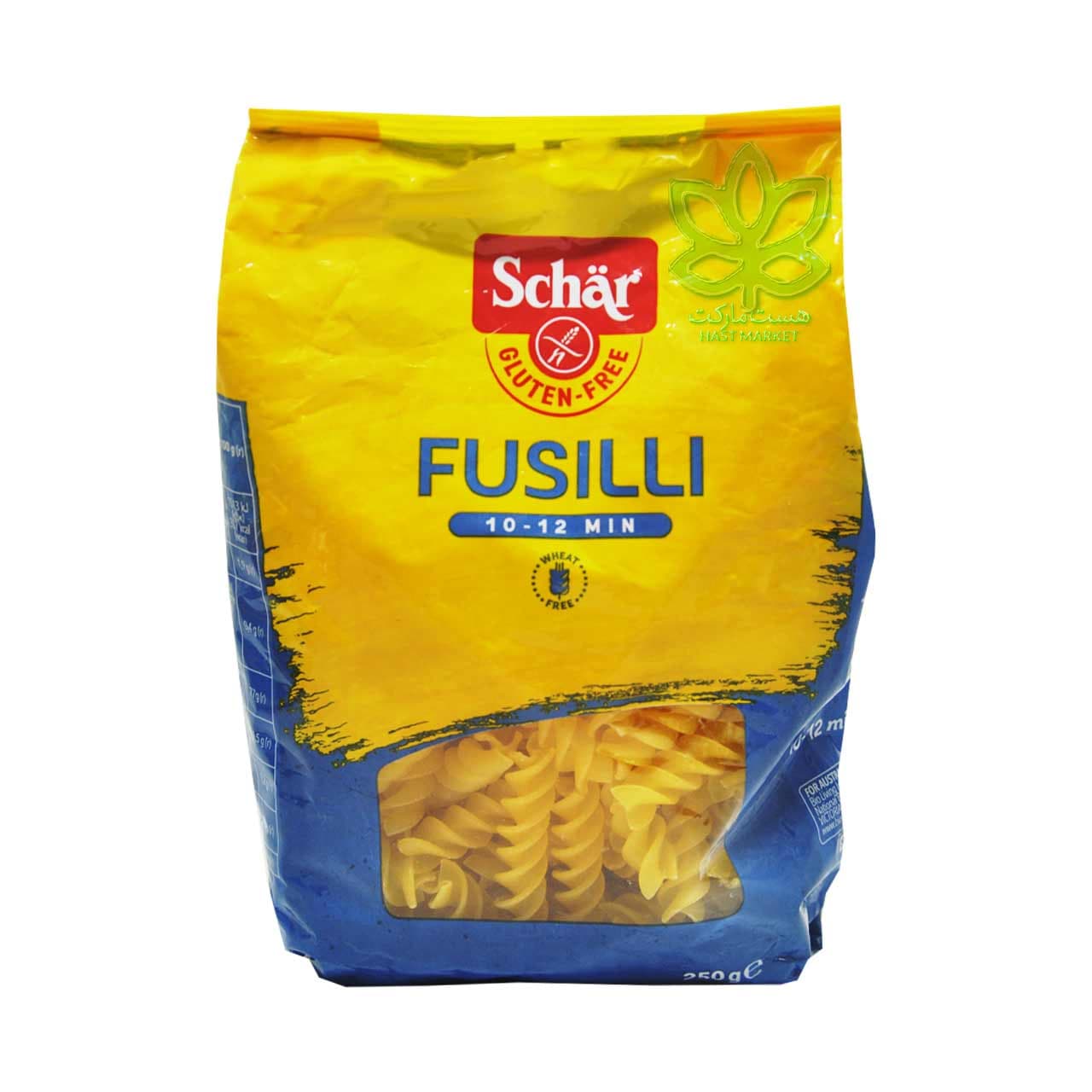پاستا ذرت فسیلی ( بدون گلوتن ) 250 گرم شار – schar