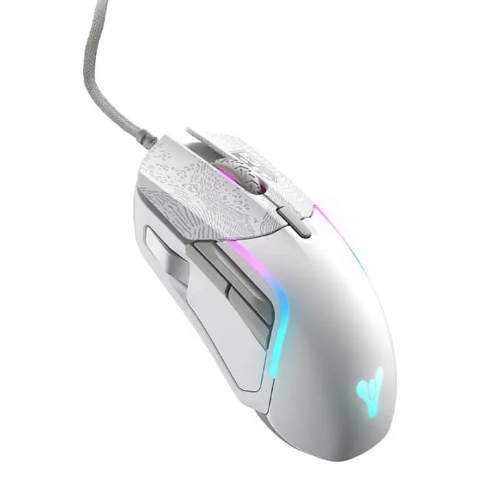 موس گیمینگ SteelSeries مدل Rival 5 طرح بازی Destiny 2 — تصویر ۲