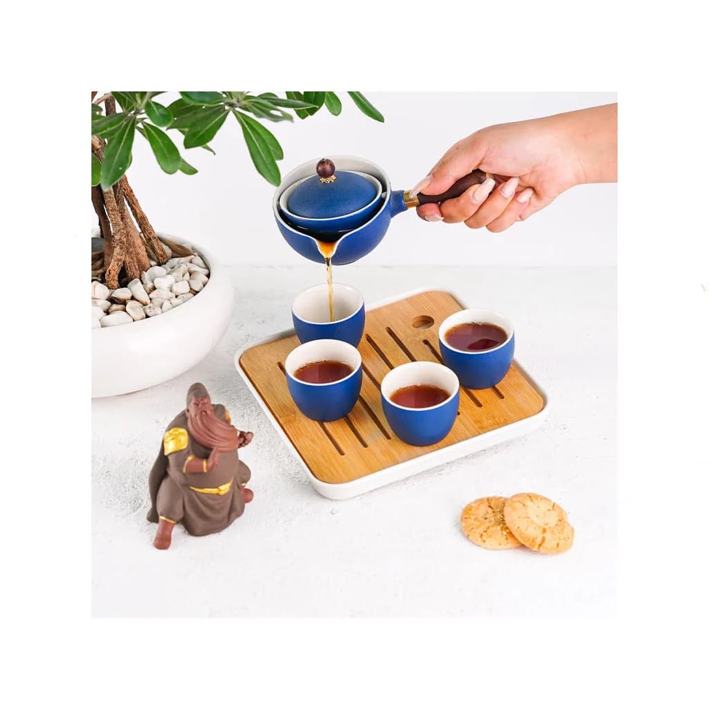 ست دم آوری چای مسافرتی 360 درجه چین چای — تصویر ۳