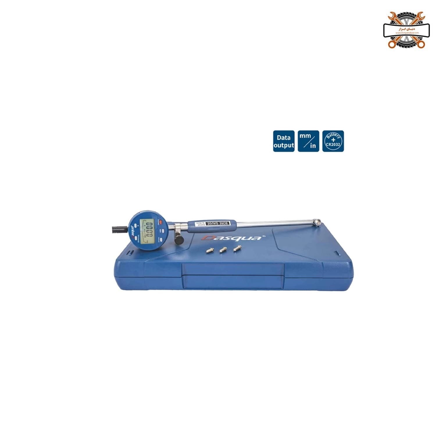 گیج داخل سیلندر دیجیتال 450-250 دقت 0.002 داسکوا مدل 5610-8135