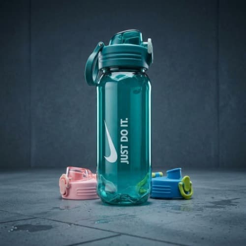 قمقمه ورزشی نایک مدل Just Do It نشکن ضدنشت دسته دار — تصویر ۴