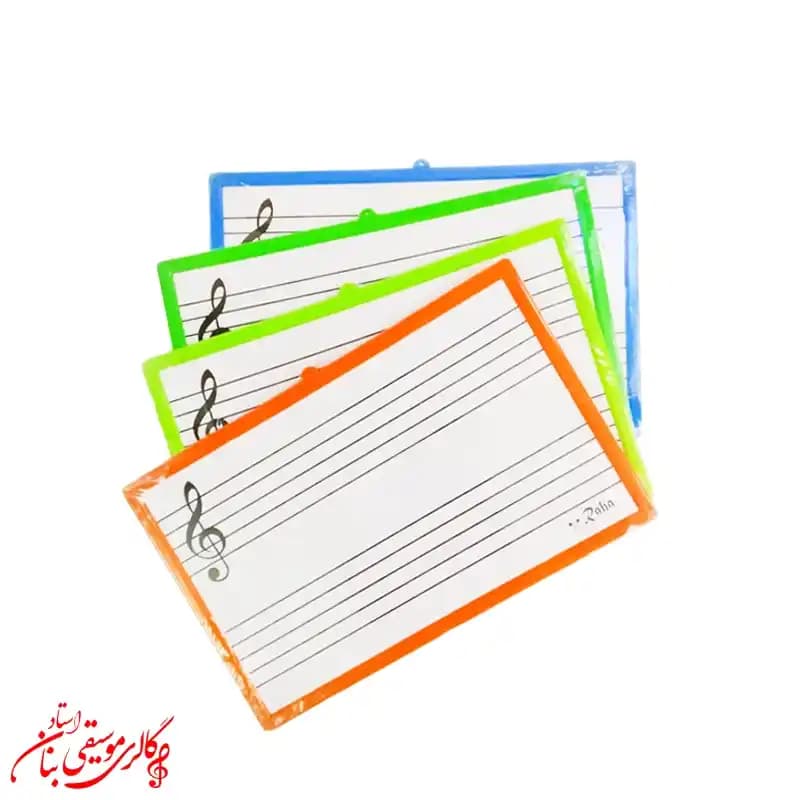 موزیک برد رها تخته آموزش نت موسیقی