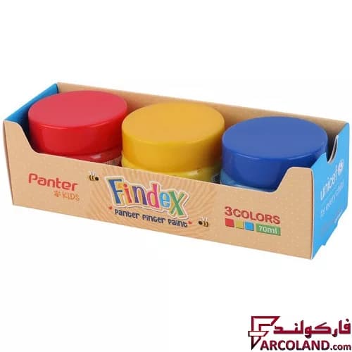 رنگ انگشتی 3 رنگ پنتر و یونیسف مدل فیندکس کد UFP106 — تصویر ۳
