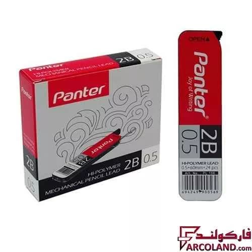 نوک مداد نوکی 0.5 میلی متری پنتر کد PL106 بسته 12 عددی