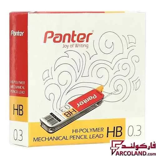 نوک مداد نوکی 0.3 میلی متری پنتر کد PL105 بسته 12 عددی