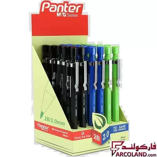 مداد نوکی 2.0 میلی متری پنتر سری MG مدل Mp35672 بسته 30 عددی