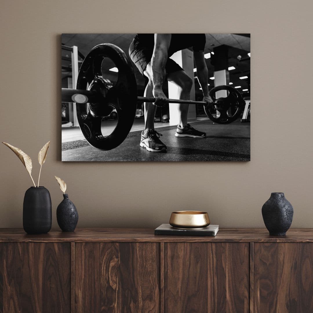 تابلو وزنه زدن lifting weight