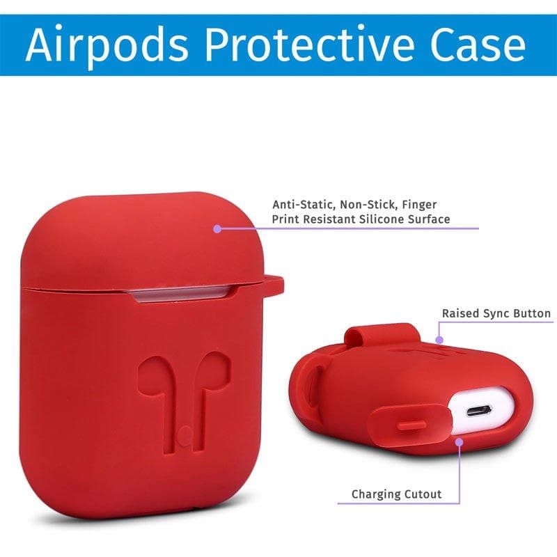 کاور کیس سیلیکونی ایرپاد Apple Airpods 1/2 — تصویر ۷