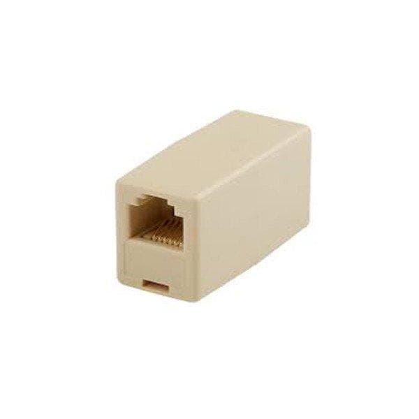 سوکت 1 به 1 تلفن کد 006 دو سر مادگی 4 پین مسی — تصویر ۲