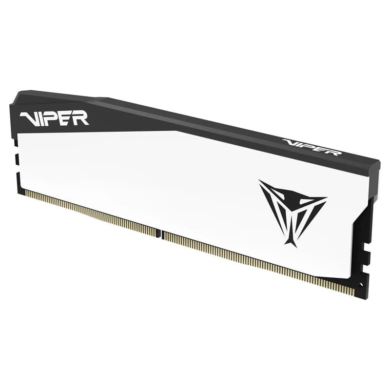 رم دسکتاپ DDR5 تک کاناله ۶۰۰۰ مگاهرتر PATRIOT VIPER ELITE5 WHITE ظرفیت 16 گیگابایت CL30 — تصویر ۵
