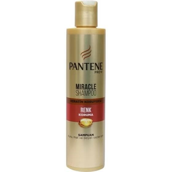شامپو پنتن pantene مناسب موهای خشک مات و رنگ شده مدل renk