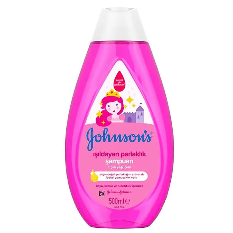 شامپو سر براق کننده 500 میل جانسون Johnsons