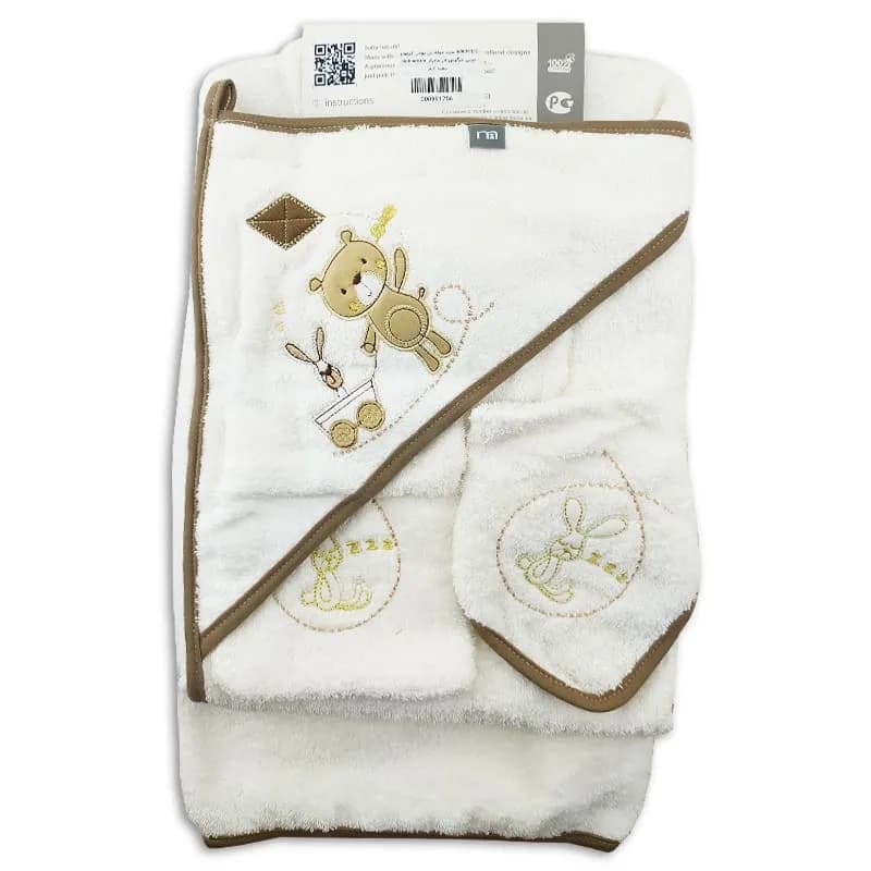 ست حوله تن پوش طرح خرس و خرگوش مادرکر Mothercare — تصویر ۲