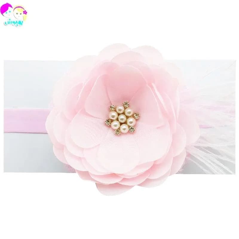 هدبند کشی دخترانه گلدار مرواریدی Perance hairbows — تصویر ۵