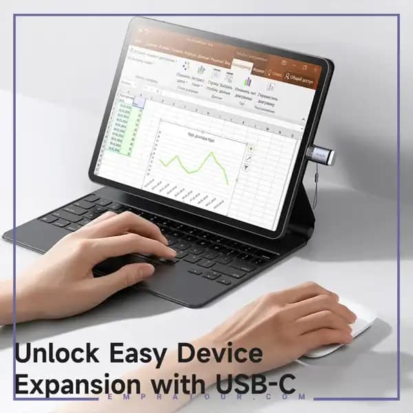 تبدیل otg تایپ سی مک دودو OT-7400 — تصویر ۳