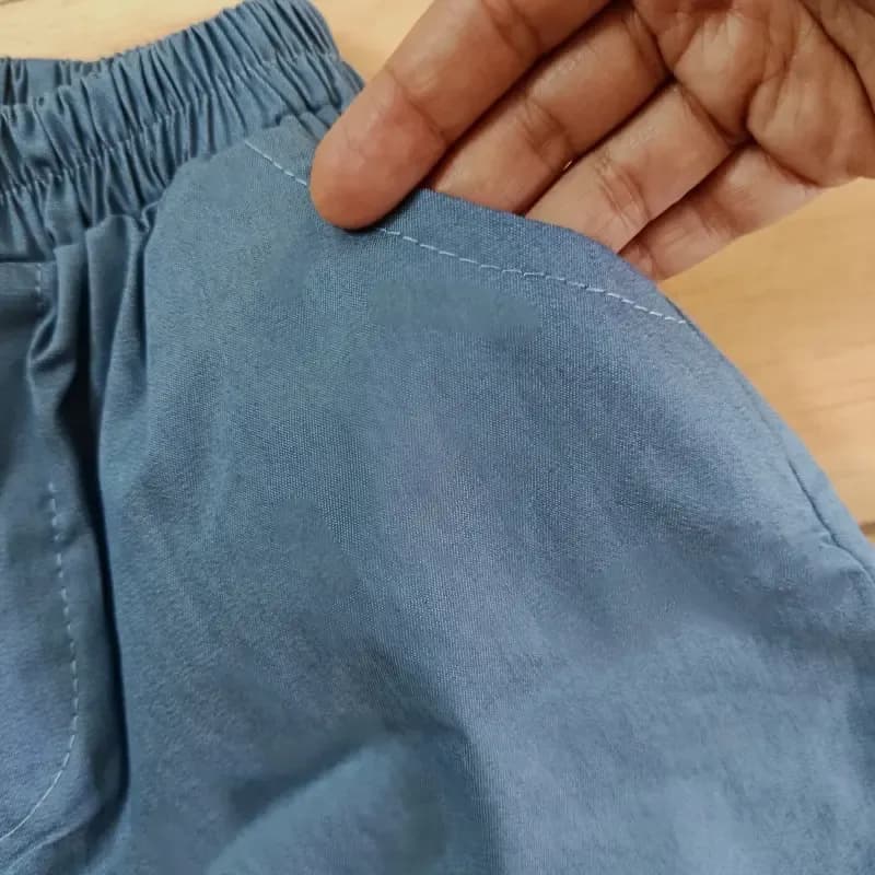 سه تکه لباس بچه گانه طرح لاو تیشرت وست و شلوار مدل بگ سایز 40 تا 55 — تصویر ۷