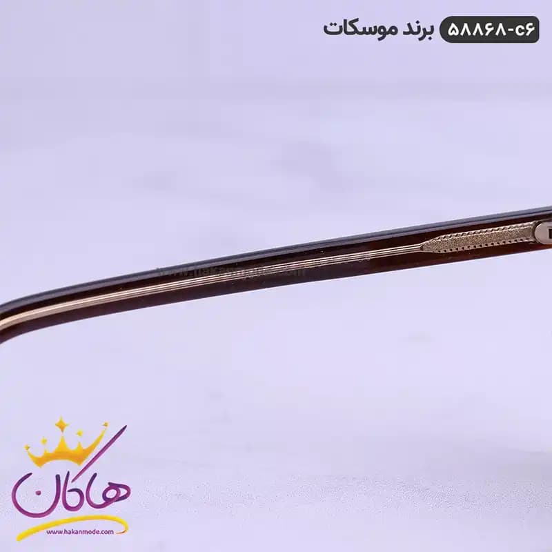 عینک آفتابی پلاریزه عسلی موسکات 58868 — تصویر ۸