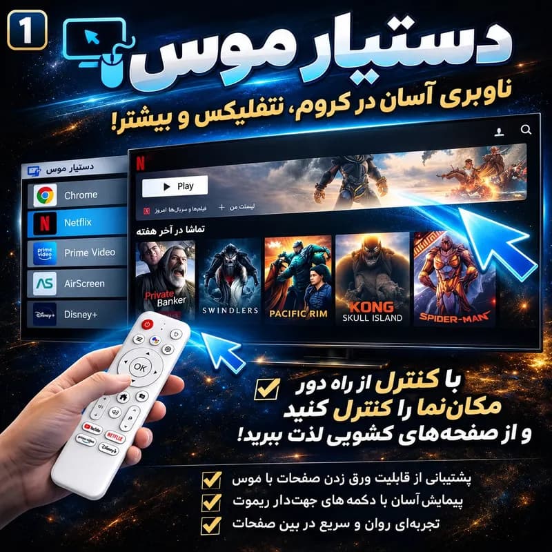 اندروید باکس اچ ۹۶ مکس مدل M20 16/2GB — تصویر ۲