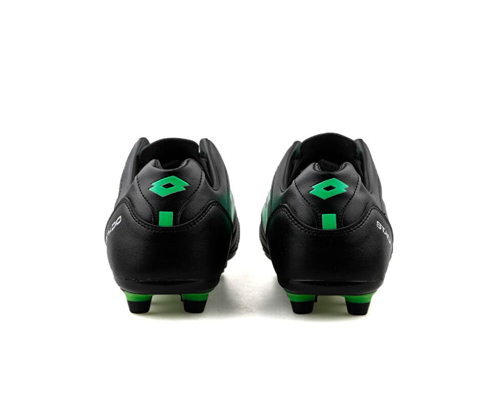 Lotto Stadio Fg 2Pr Black/Green Football Boots — تصویر ۴