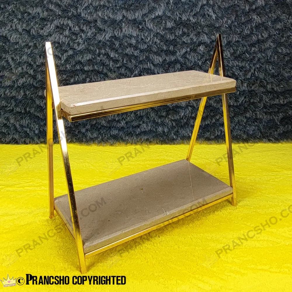 استند سنگی دو طبقه طرح ایفل طلایی سنگ پارادایس نسکافهای — تصویر ۲