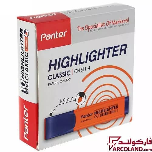 ماژیک علامت گذار پنتر مدل classic کد Ch-511 بسته 10 عددی — تصویر ۷