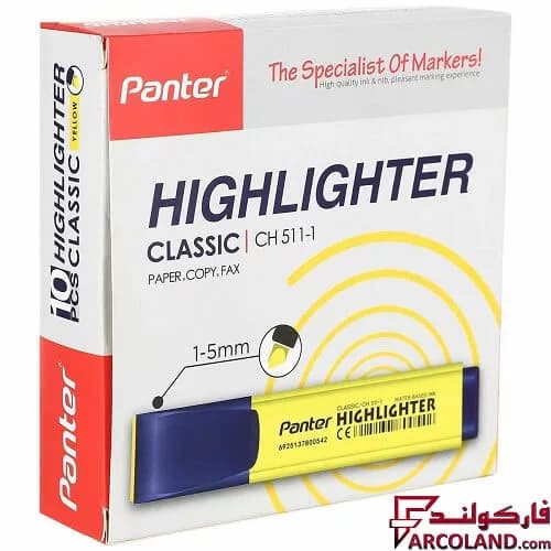 ماژیک علامت گذار پنتر مدل classic کد Ch-511 بسته 10 عددی