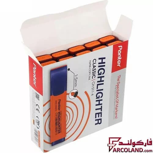 ماژیک علامت گذار پنتر مدل classic کد Ch-511 بسته 10 عددی — تصویر ۲