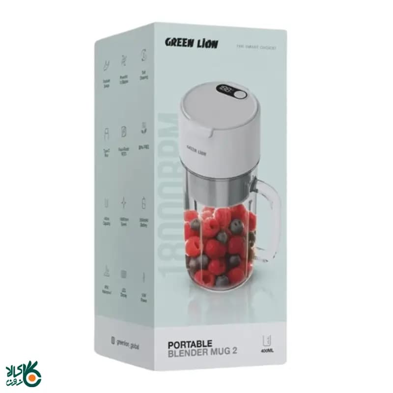 میکسر گرین لاین مدل Green Lion Blender Mug 2 — تصویر ۴