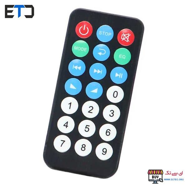 کنترل پخش ماشین مشکی — تصویر ۲