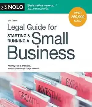 دانلود کتاب Legal Guide for Starting & Running a Small Business – راهنمای حقوقی راه اندازی و راه اندازی یک…