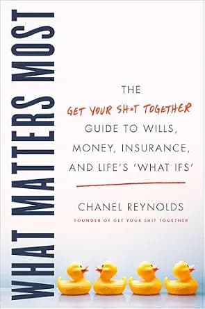 و دانلود نسخه کامل کتاب زبان اصلی What Matters Most: The Get Your Sh*t Together Guide to Wills, Money, Insurance, and Life’s “What-ifs” | دانلود کتاب خارجی
