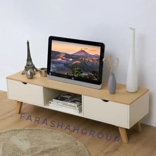 میز تلوزیون دارای ست ارسال رایگان به مسیر های یکطرفه کامنا مدل 13153121