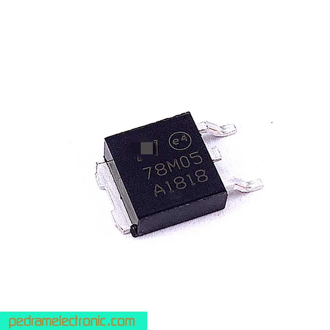 آی سی 78M05 TO-252 IC REGULATOR 78M0TO-252 78M05 SMD 78M05 TO252 رگلاتور مثبت 5ولت 1امپر پايه اس ام دي — تصویر ۲