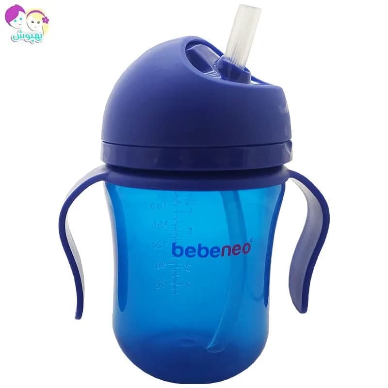 لیوان آبمیوه خوری دسته دار 220 میل Bebeneo — تصویر ۳