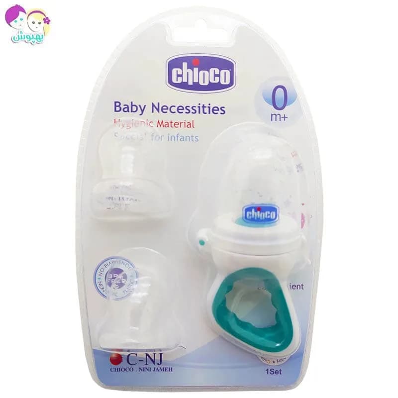 پک پستانک میوه خوری به همراه دو سری اضافه چیوکو chioco — تصویر ۲
