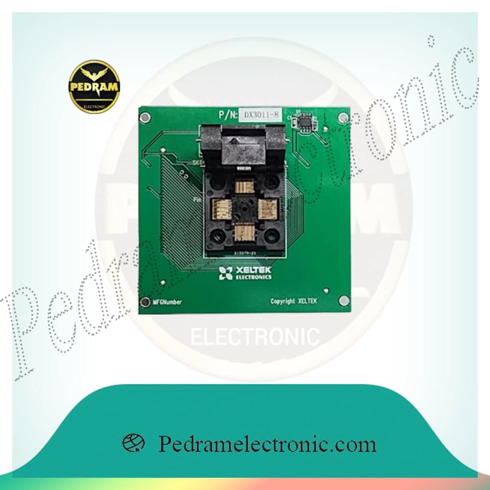 سوکت پروگرامر XELTEK CX3011 | آداپتور پروگرامر QFP64 برای SuperPro