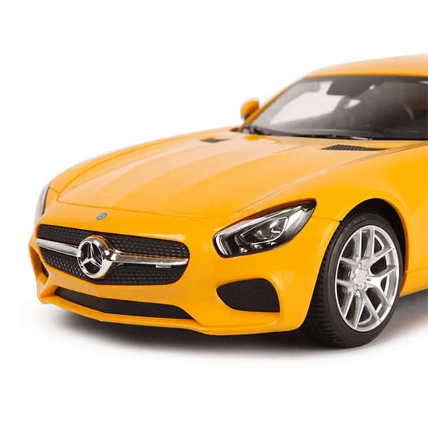 ماشین کنترلی راستار 1:14 مدل Mercedes Benz AMG GT زرد — تصویر ۳