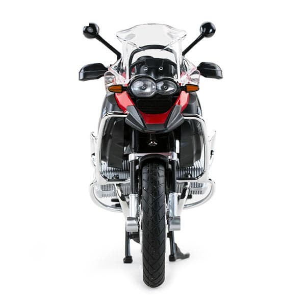 موتور فلزی راستار مقیاس 1:9 مدل BMW Motorcycle قرمز — تصویر ۳