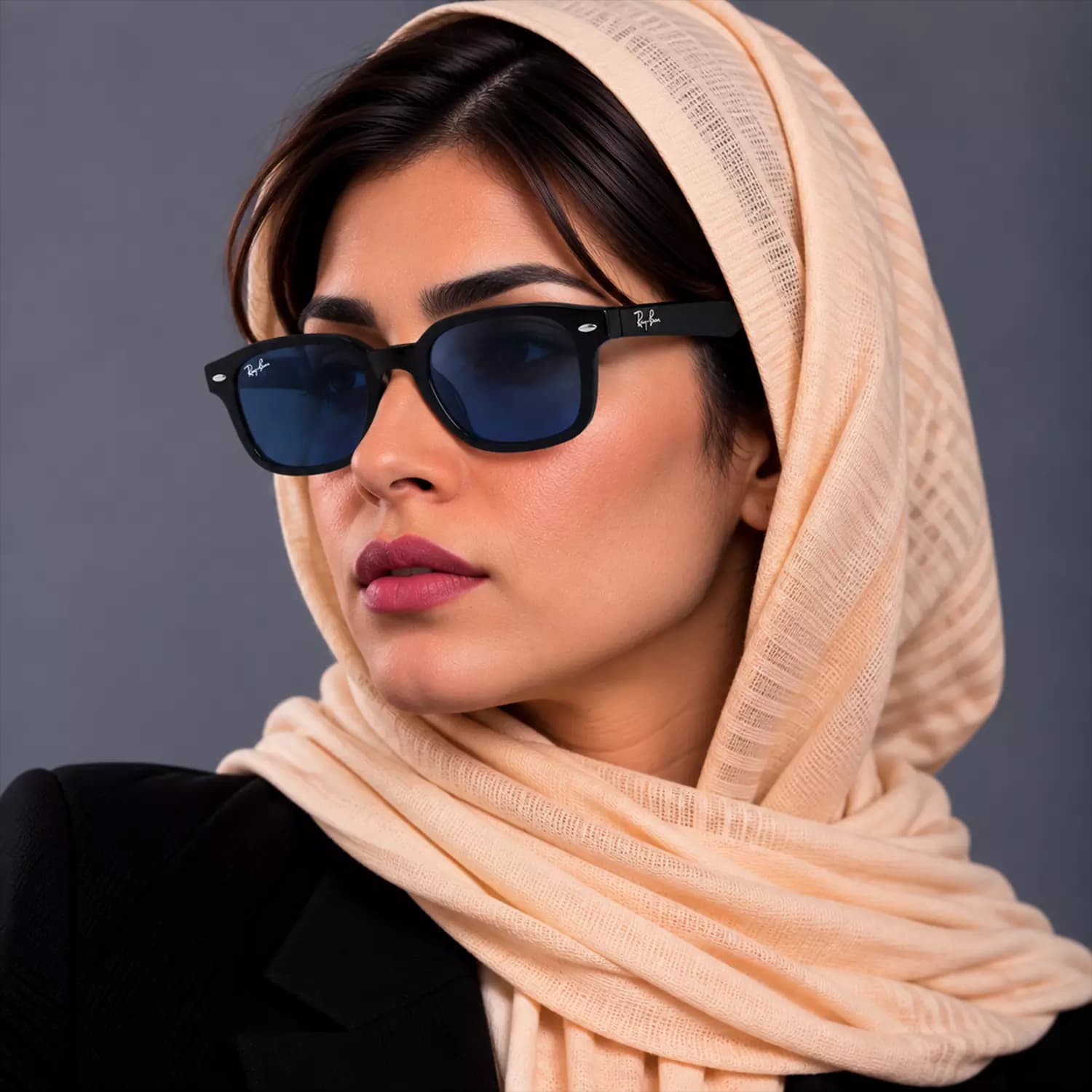 عینک آفتابی ری بن فریم مربع اورجینال کد RB4458 — تصویر ۲