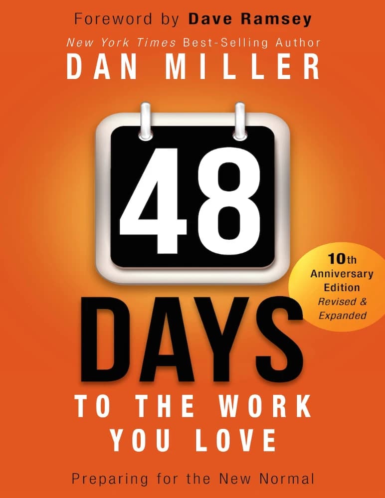 کتاب 48 Days to the Work You Love (چهل و هشت روز تا کار مورد علاقهتان) اثر دن میلر | نسخه PDF انگلیسی