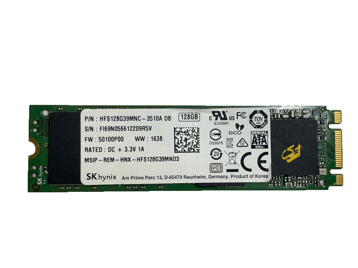 هارد لپ تاپ SSD 128GB SKHYNIX