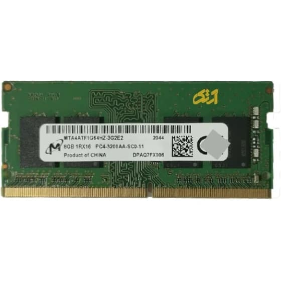 رم لپتاپ Ram Micron 8GB DDR4 PC4 3200MHz
