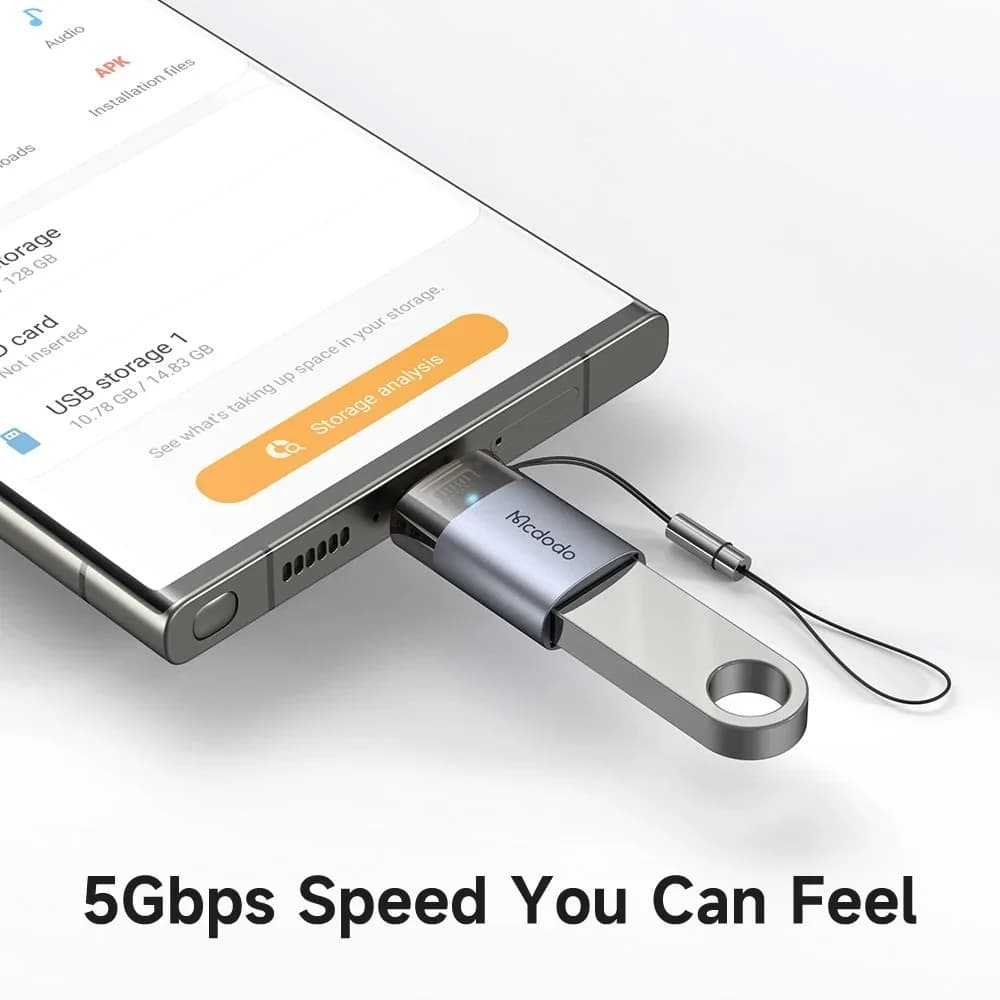 تبدیل otg تایپ سی مکدودو – مدل OT-7400 — تصویر ۴