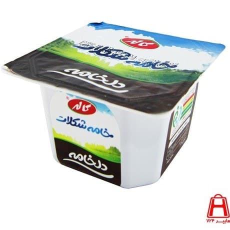 خامه شکلاتی ساده 100 گرمی کاله