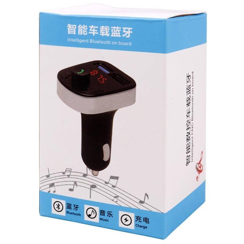 شارژر فندکی + FM Player بلوتوثی Inteligent — تصویر ۵