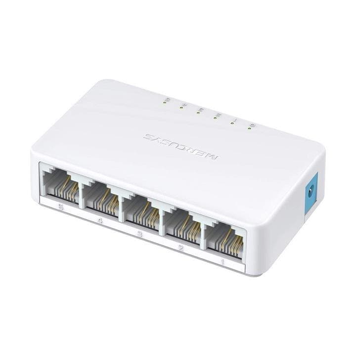 سوییچ دسکتاپ 5 پورت 10/100Mbps مرکوسیس مدل MS105